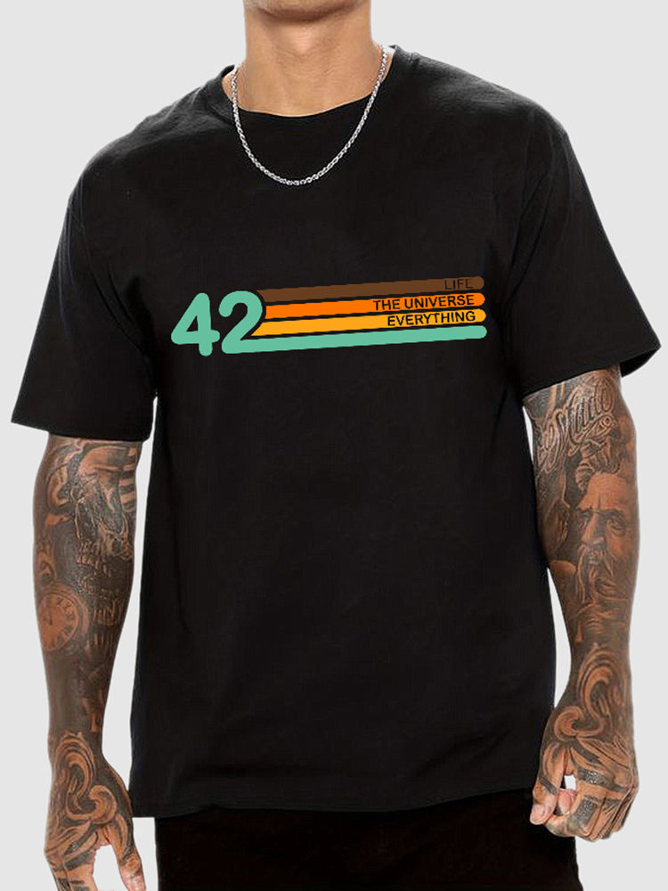 42 Life The Universe And Everything T-shirt